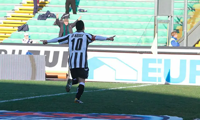 Udinese-Catania 2-0: Stabil insats av de svartvit randiga