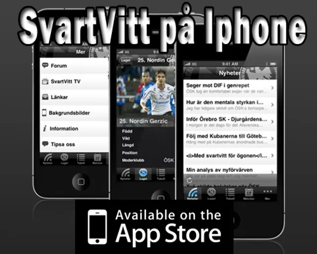 Surfa på SvartVitt i din Iphone 