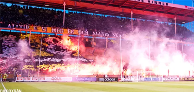 Intervjuer i spelargången efter matchen