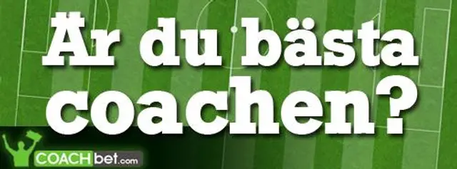 Spela Coachbet med Allsvenska spelare gratis och vinn semesterpengar på din fotbollskunskap