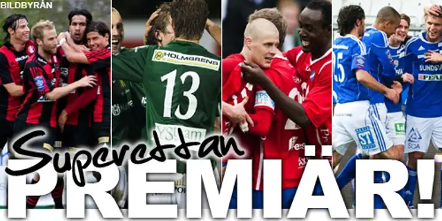 Sammanfattning av Superettans första omgång