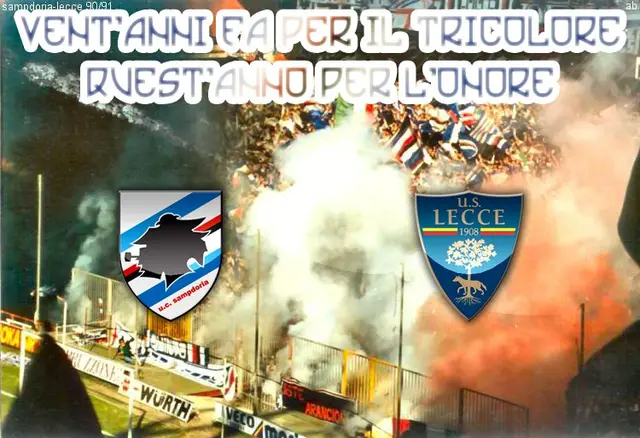 <i>Inför Sampdoria - Lecce;</i> Drömmotståndare på besök! *uppdaterat*