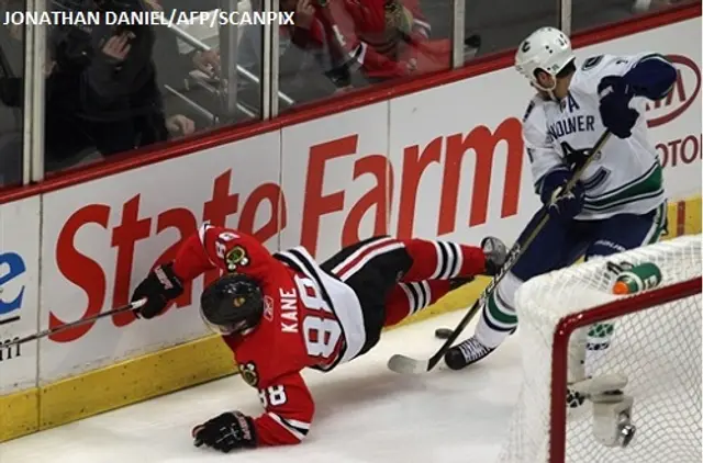 Blackhawks körde över Canucks