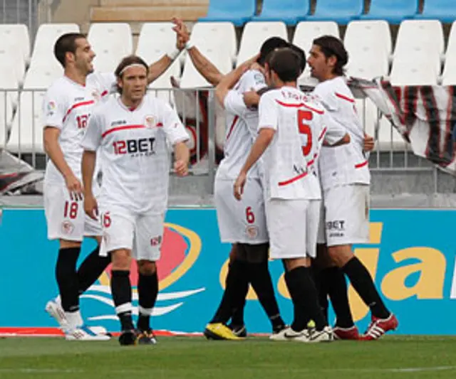 Almeria-Sevilla: ”Guds hand” räddar Sevilla!