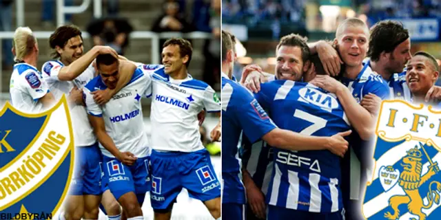 Norrköping - Göteborg 2-2 Söndag med adrenalinkickar på Parken