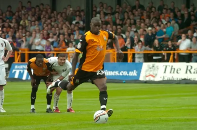 League Two: Barnet - Crewe 2 - 0