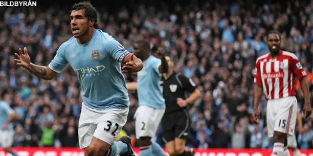 Tevez briljerade då City gick om Arsenal