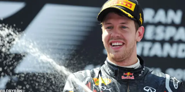 Lättad Vettel regerar i Formel 1