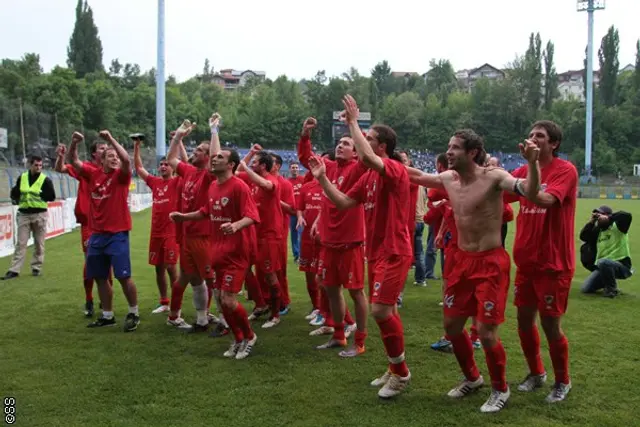 Premijer Liga nytt: Borac mästare för första gången, nykomlingarna åker ur