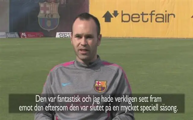 Andres Iniesta: ”Scholes och Giggs är unika”