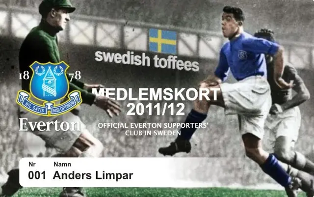 Swedish Toffees medlemskap 2011/12