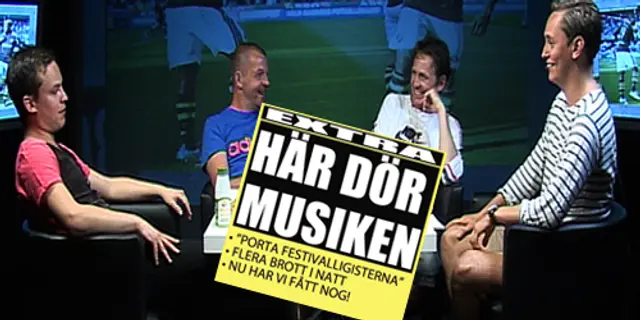 Veckans 08 Fotboll: ”Här dör musiken”