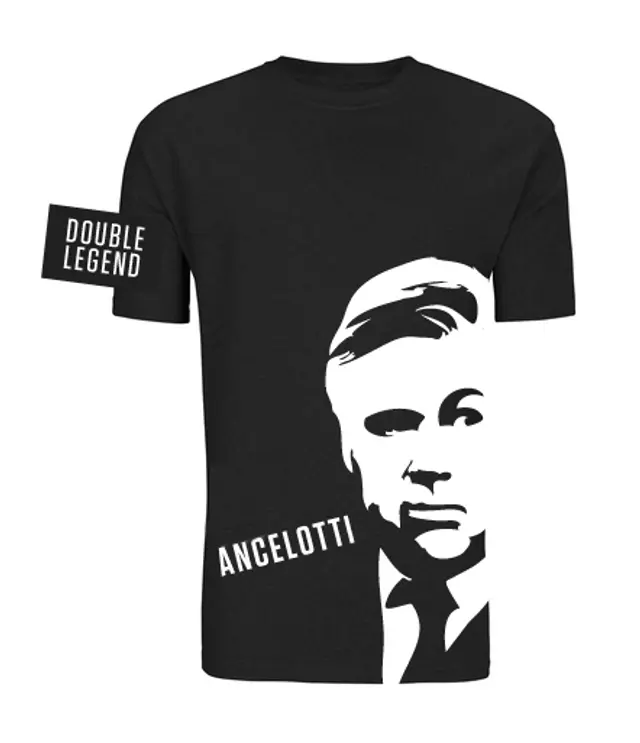 Chelz Shop: Utförsäljning Ancelotti hyllningströja