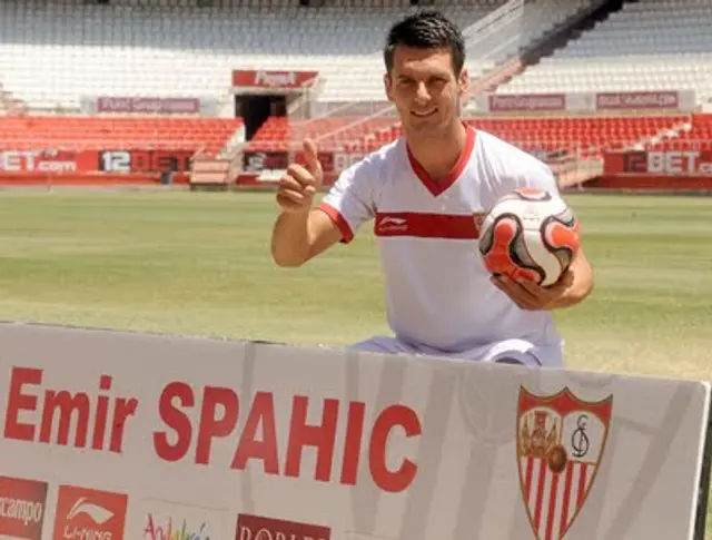 Emir Spahic så gott som klar för Sevilla (Uppdaterad 7 juli - helt klar!)