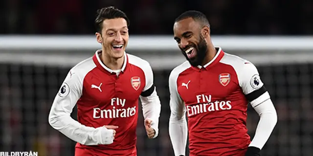 Matchrapport: Arsenal - Huddersfield 5-0 (1-0)