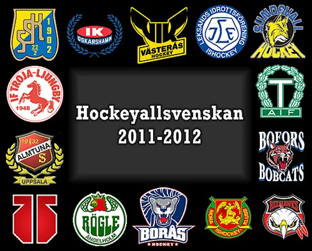 Så slutar HockeyAllsvenskan 2011/2012