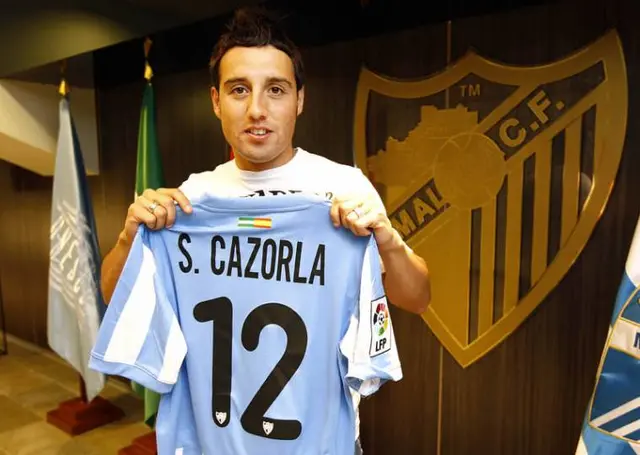 Cazorla till London - Stor oro i Málaga