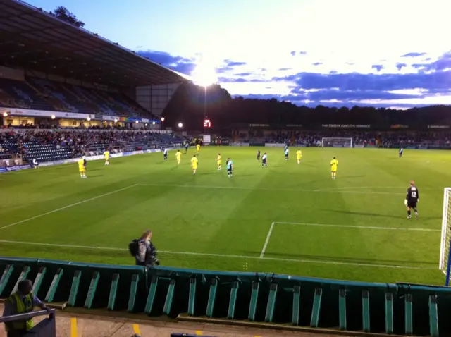 Wycombe 8 - 7 Colchester efter straffar (LigaCupen omgång 1)