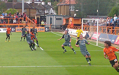 Inför Port Vale-Barnet