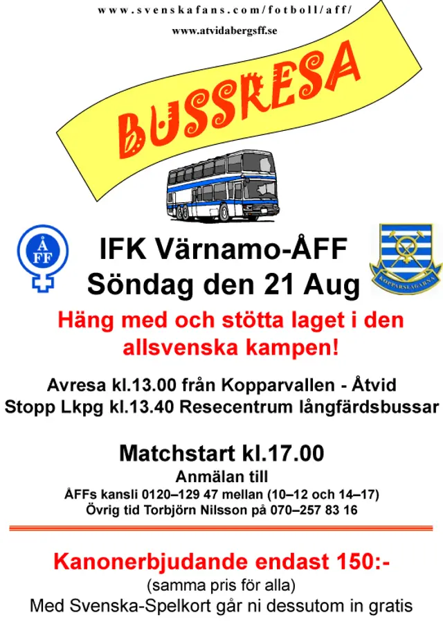 Bussresa till Värnamo