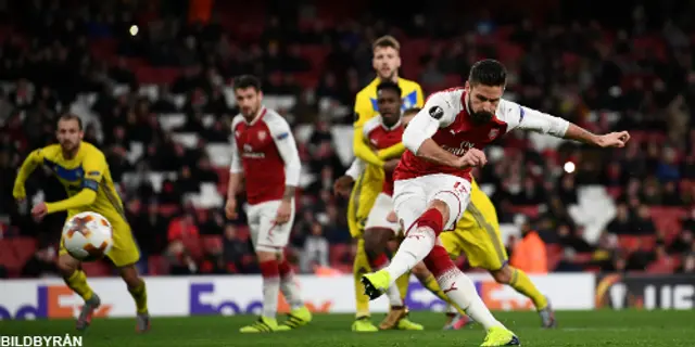 Arsenal-BATE 6-0 (3-0)