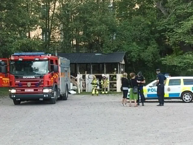 Brandattentat mot Hoyzers träningsanläggning