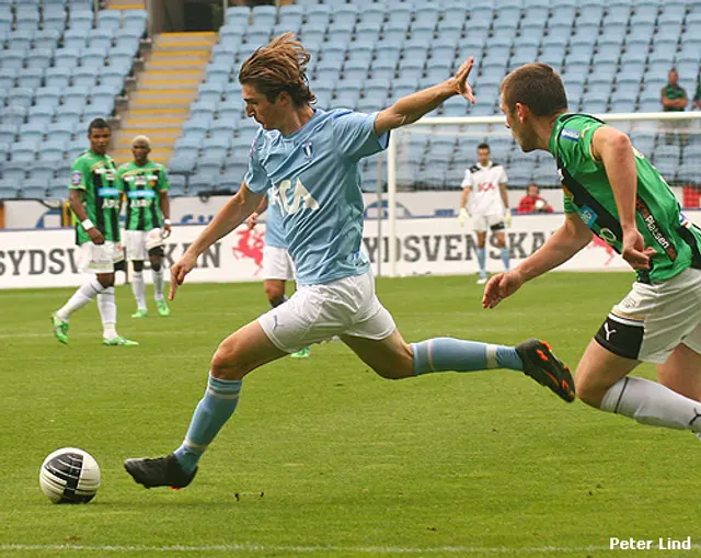 Lazio - MFF 2-1: Godkänd insats i Rom