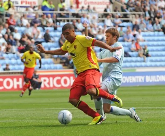 Delad pott på Vicarage Road