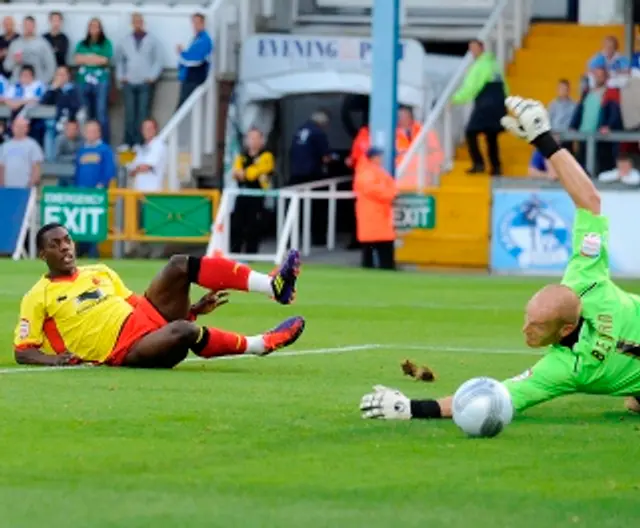 Match : Bristol Rovers-Watford (Carling Cup) 4-2 e. str