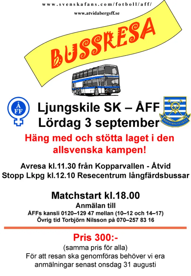 Bussresa till Ljungskile