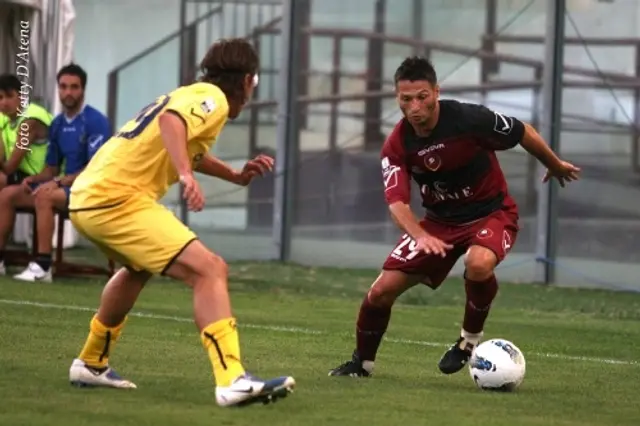 Reggina - Pro Vercelli 1-0: Fischnaller ordnade tre poäng