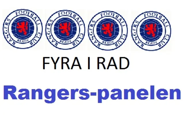 Fyra i rad: Rangers-panelen