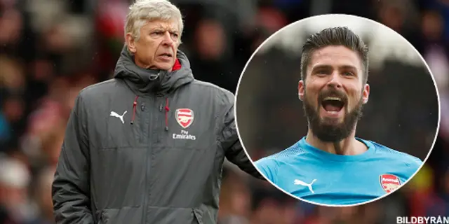 Wenger bekräftar: Giroud missar Liverpool