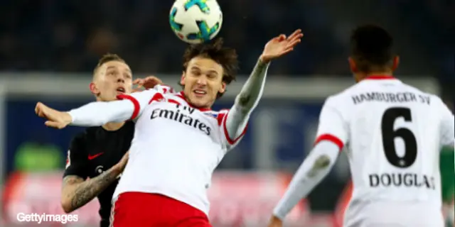 Matchrapport Hamburger SV - Eintracht Frankfurt