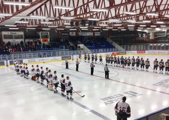 Borlänge Hockey besegrade det Lettiska landslaget