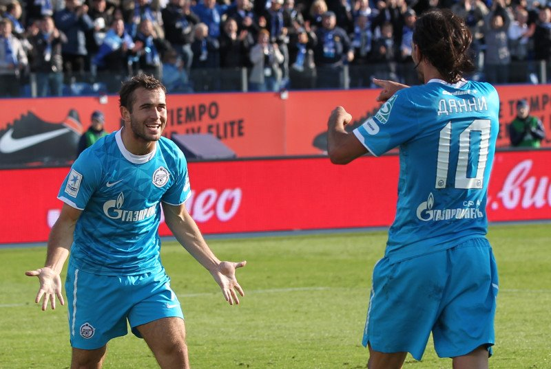 Zenit 4 - 0 Tomsk. Lika enkelt som förväntat