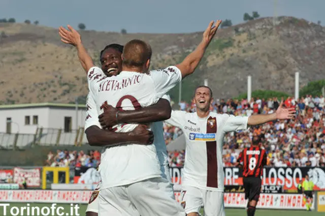 Nocerina – Torino 1-2: Full pott på bortaplan