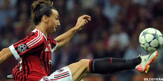 Milan – Viktoria Plzen 2-0: Ibrahimovic var tungan på vågen