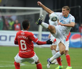 Spartak Moskva 2 - 2 Zenit. Tre olycksminuter förstörde segerfesten