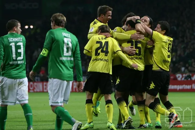 Dortmund inleder mot Werder Bremen