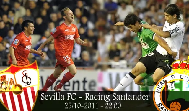 Inför: Sevilla FC - Racing Santander: Negredo och Spahic tillbaka i truppen!