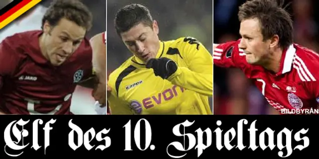 Omgångens elva: Dortmund, Hannover, danskt och norskt