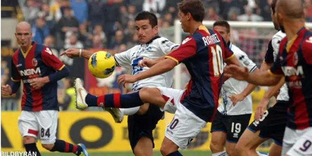 Catania-Bologna 0-1: Eurogoal-Ramirez