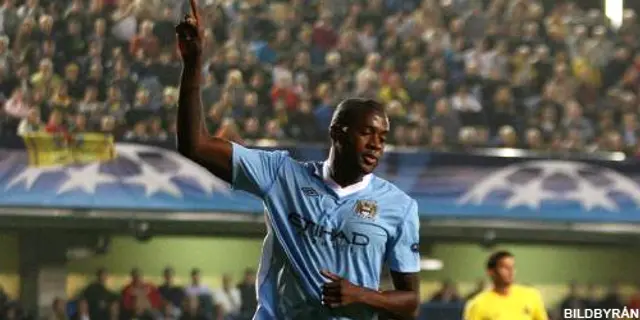 Yaya Touré slog Drogba