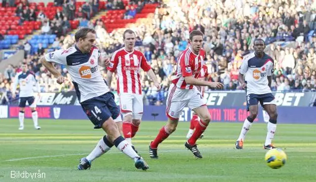 Matchrapport Bolton-Stoke 5-0