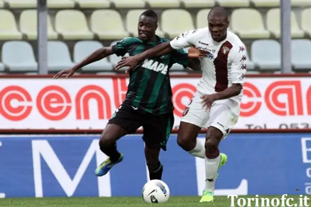 Sassuolo - Torino 0-0: Tillknäppt och mållöst i Modena