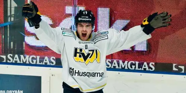 HV71 höll undan och vann på Hovet