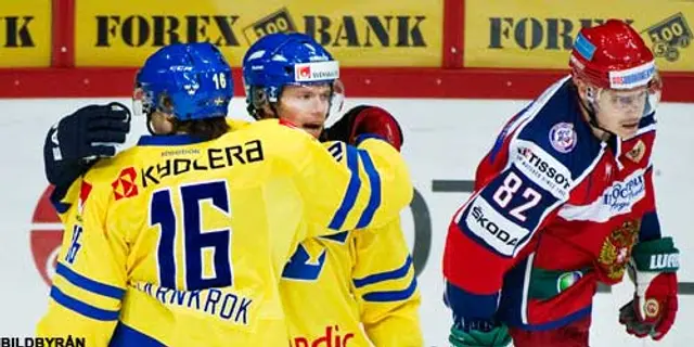 Spelarbetyg: Tre Kronor – Ryssland 