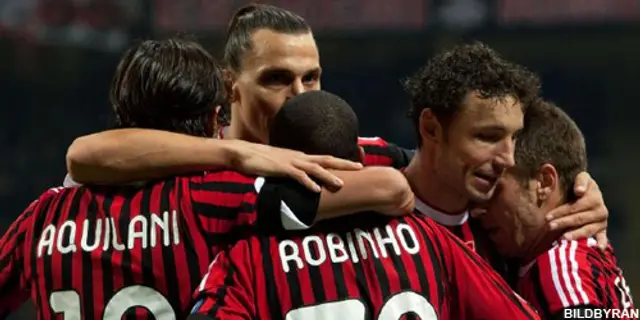 <i> Matchrapport: </i> Novara-Milan 0-3, Robinho gjorde mål från 1m!