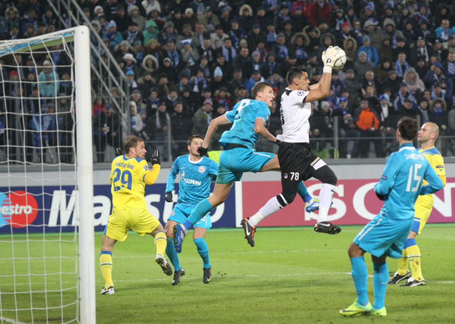 Zenit 0 - 0 APOEL. Mållöst trots total dominans